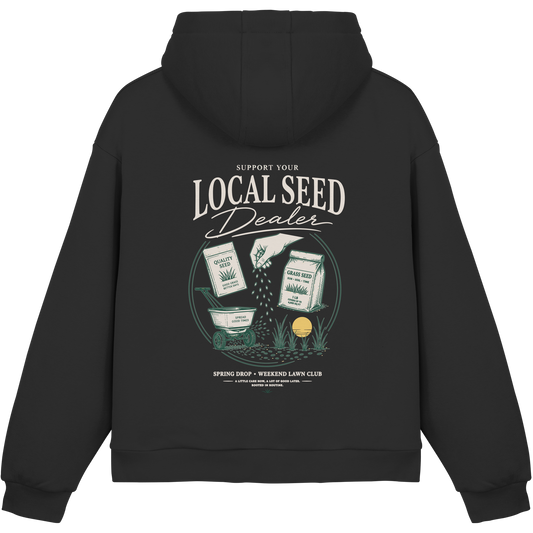 Support Your Local Seed Dealer - Fluffy Boxcut Hoodie