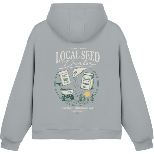 Support Your Local Seed Dealer - Fluffy Boxcut Hoodie