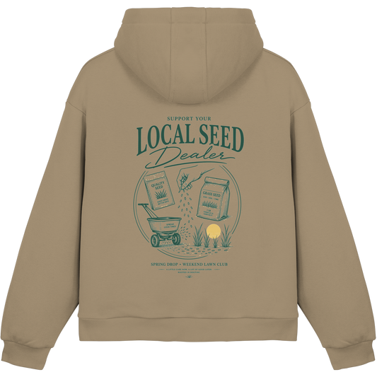 Support Your Local Seed Dealer - Fluffy Boxcut Hoodie