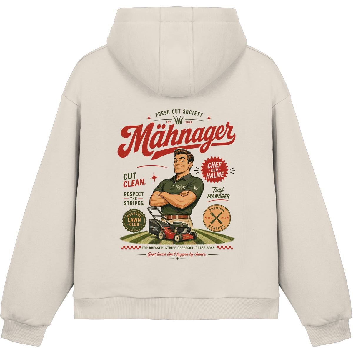 Mähnager - Fluffy Boxcut Hoodie
