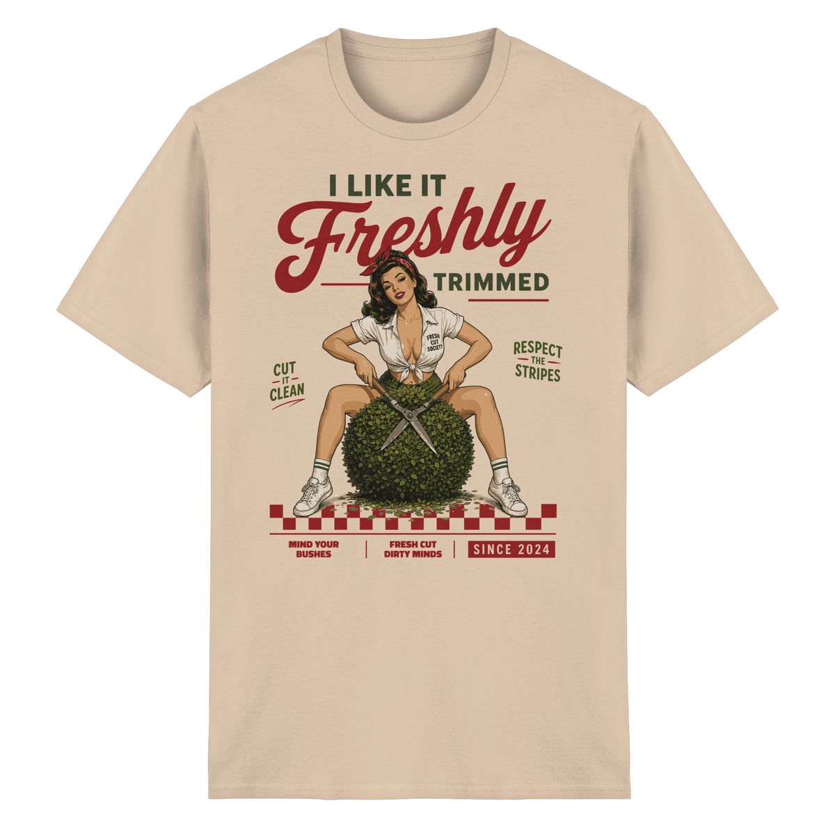 I Like It Freshly Trimmed - Heavy Cotton T-Shirt
