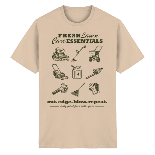 Fresh Lawn Care Essentials - Heavy Cotton T-Shirt