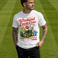 Weekend Lawn Crew - Heavy Cotton T-Shirt