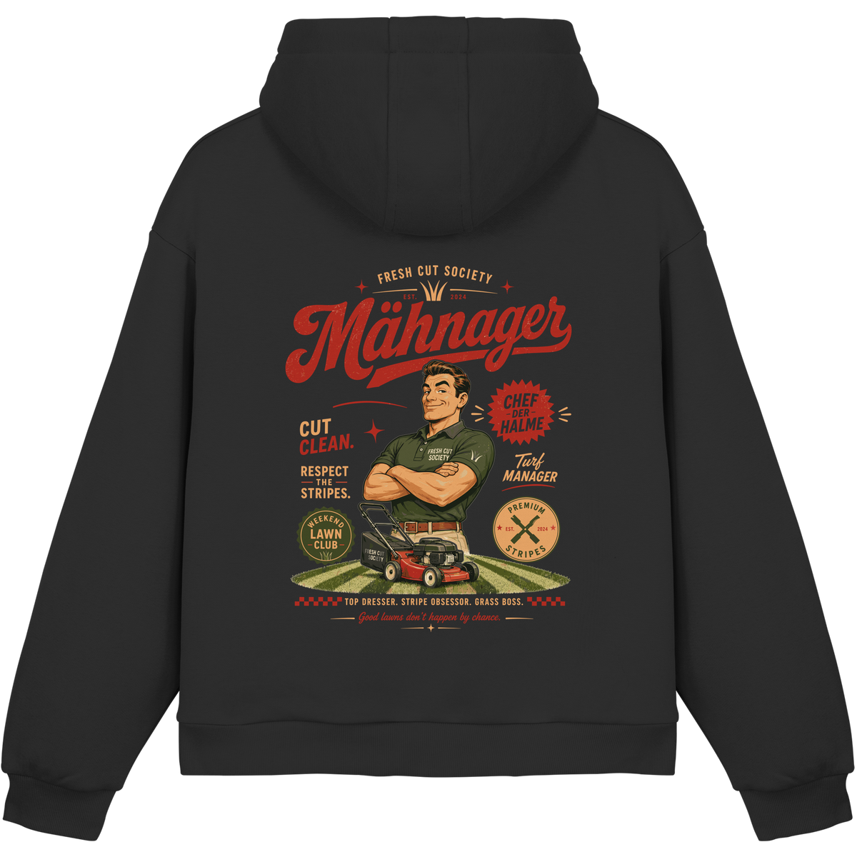 Mähnager - Fluffy Boxcut Hoodie