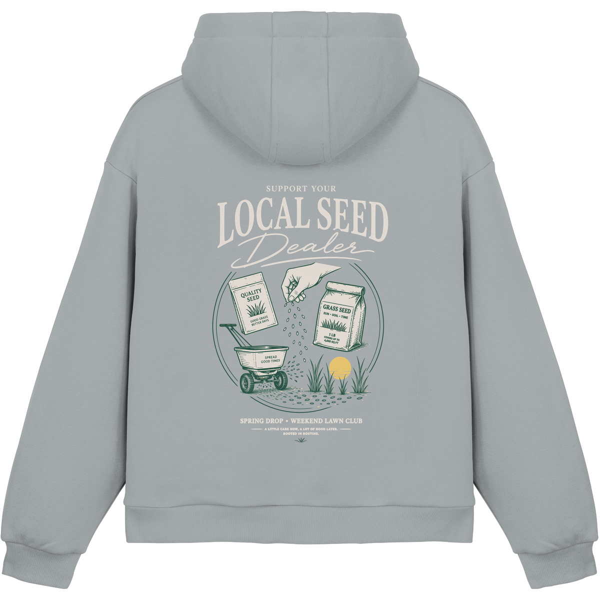Support Your Local Seed Dealer - Fluffy Boxcut Hoodie