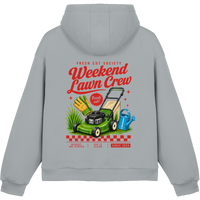 Weekend Lawn Crew - Fluffy Boxcut Hoodie