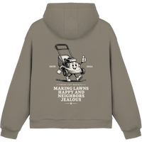 Making Lawns Happy and Neighbors Jealous - Fluffy Boxcut Hoodie