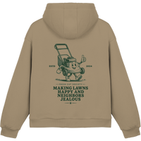 Making Lawns Happy and Neighbors Jealous - Fluffy Boxcut Hoodie