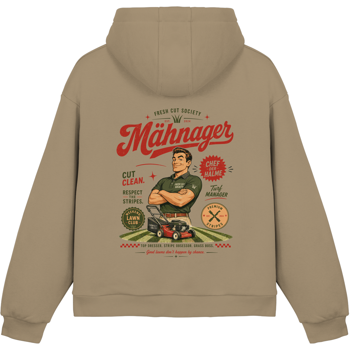 Mähnager - Fluffy Boxcut Hoodie