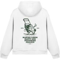 Making Lawns Happy and Neighbors Jealous - Fluffy Boxcut Hoodie