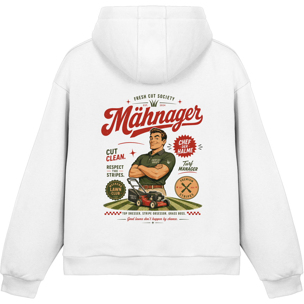 Mähnager - Fluffy Boxcut Hoodie