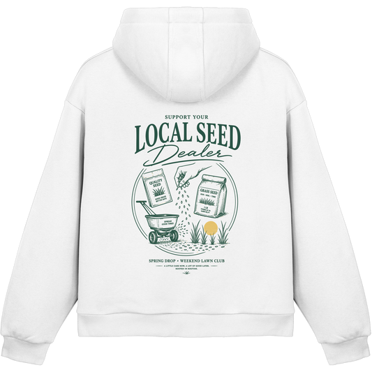 Support Your Local Seed Dealer - Fluffy Boxcut Hoodie