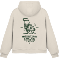 Making Lawns Happy and Neighbors Jealous - Fluffy Boxcut Hoodie