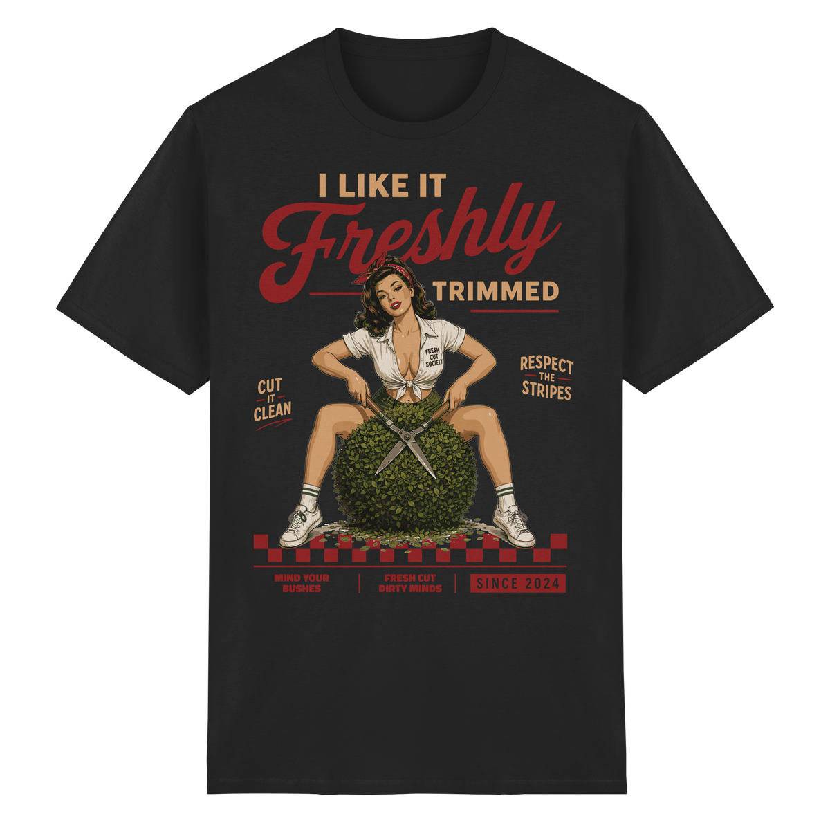 I Like It Freshly Trimmed - Heavy Cotton T-Shirt