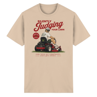 Silently Judging Your Lawn - Heavy Cotton T-Shirt