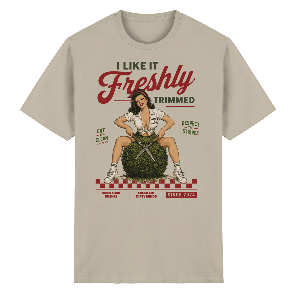 I Like It Freshly Trimmed - Heavy Cotton T-Shirt