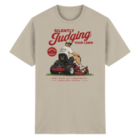 Silently Judging Your Lawn - Heavy Cotton T-Shirt