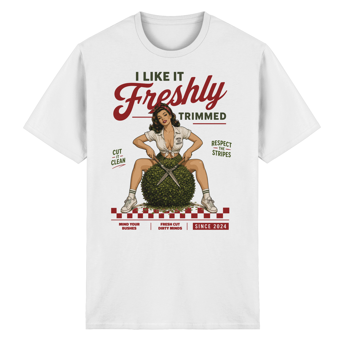 I Like It Freshly Trimmed - Heavy Cotton T-Shirt