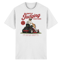 Silently Judging Your Lawn - Heavy Cotton T-Shirt
