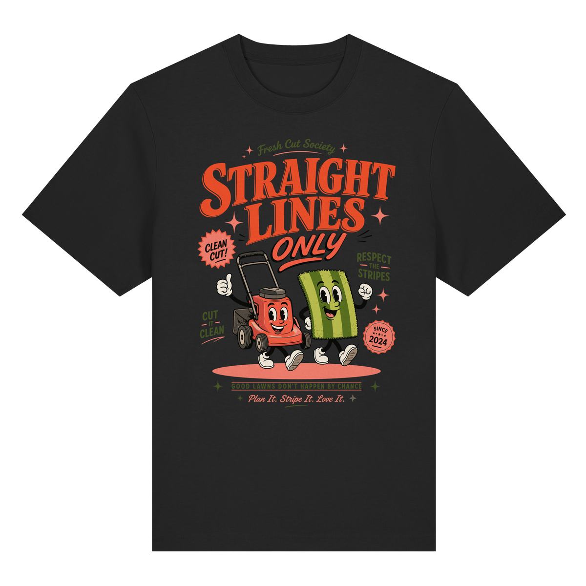 Straight Lines Only - Organic Heavy Shirt