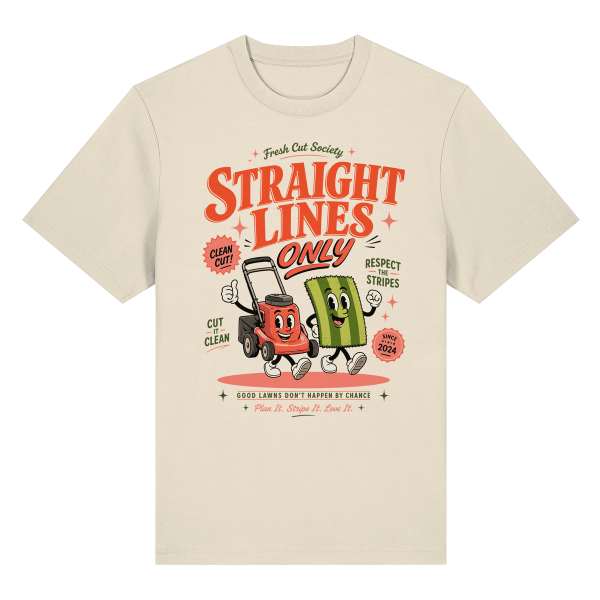 Straight Lines Only - Organic Heavy Shirt