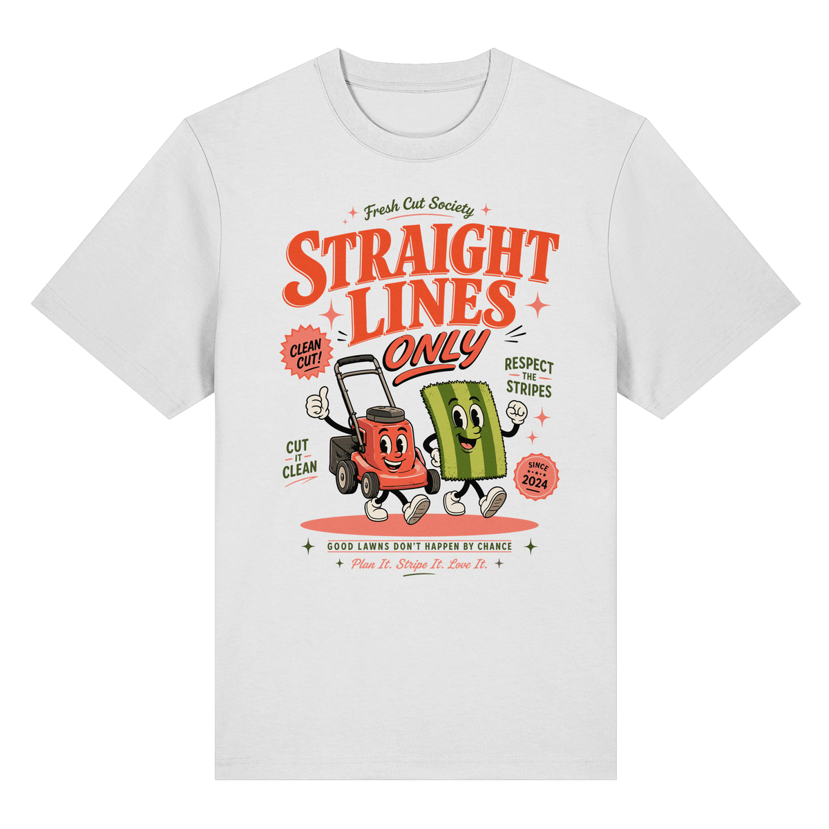 Straight Lines Only - Organic Heavy Shirt