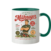 Mähnager - Tasse zweifarbig