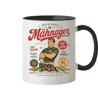 Mähnager - Tasse zweifarbig